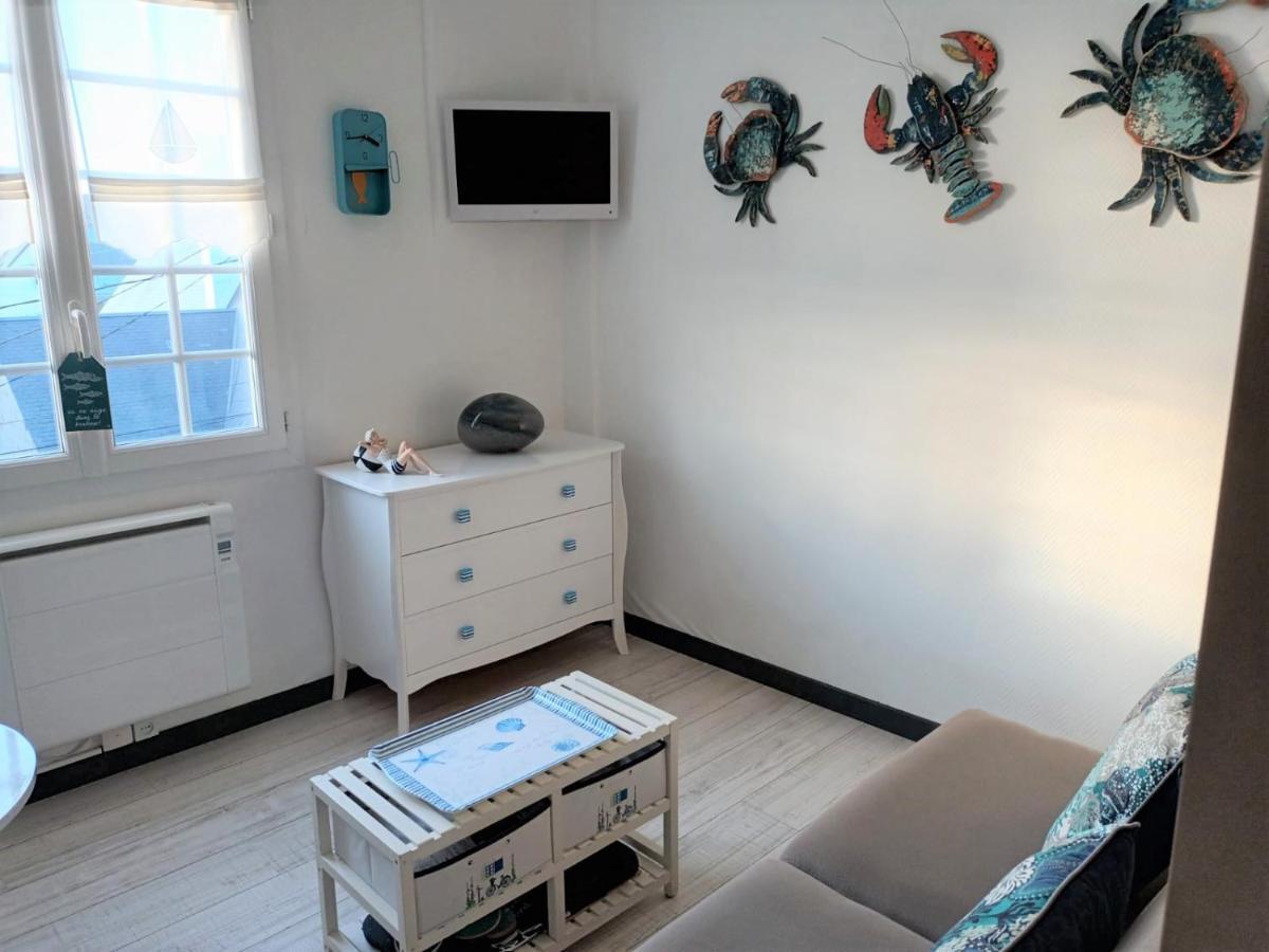 Le Petit Cabourg De La Cour Normande Studio Coeur De Ville -1 A 2 Personness Extérieur photo